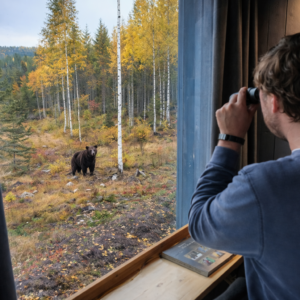Bear Experience from the Luxury Bear Cabin