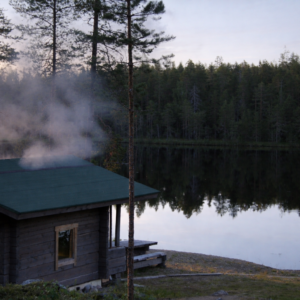 Traditional Finnish Smoke Sauna Experience